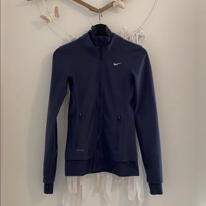 Nike dry fit zip-up